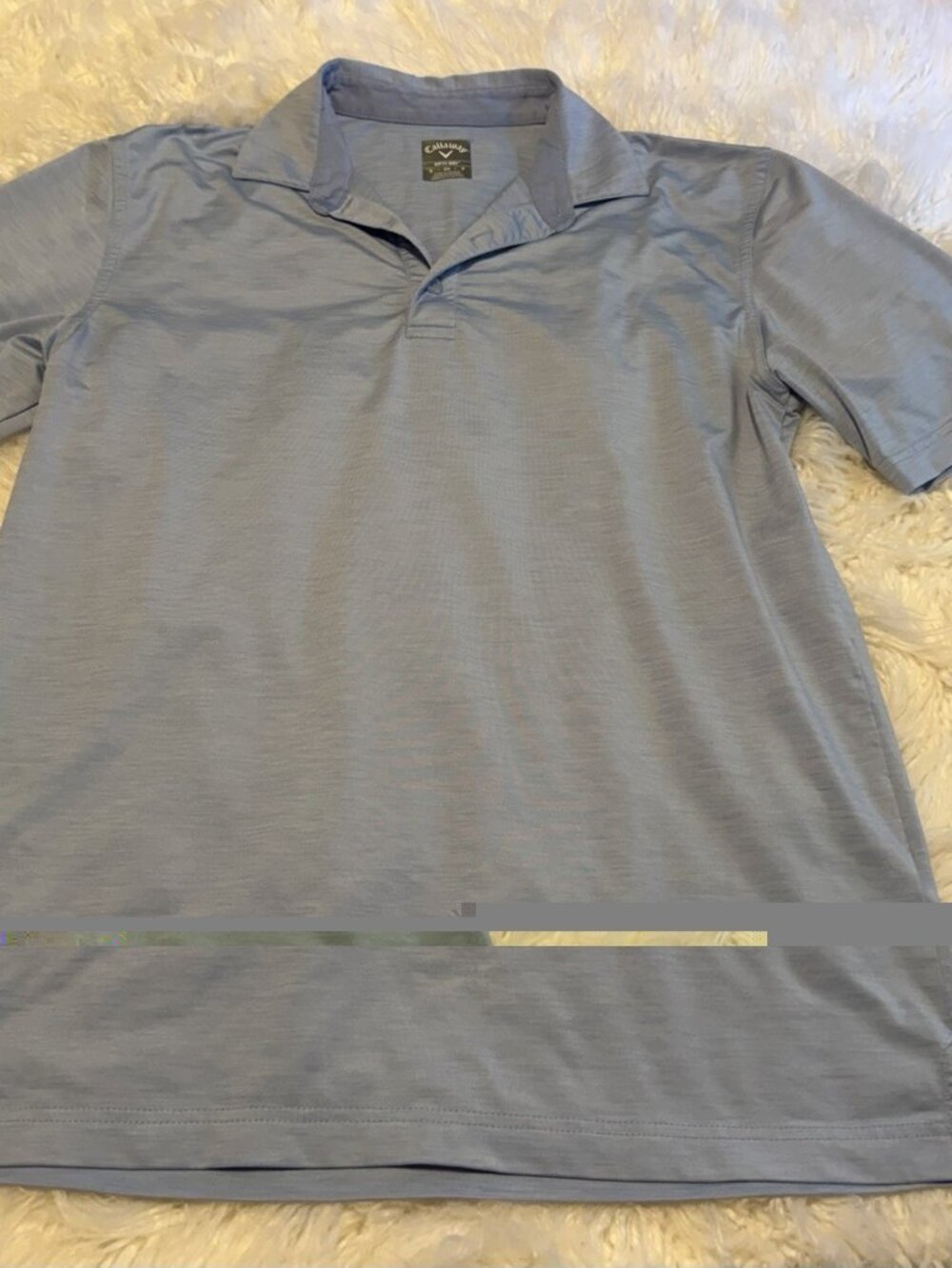 Callaway Opti-Dri Golf Polo Shirt Men's Small Blue Short Sleeve